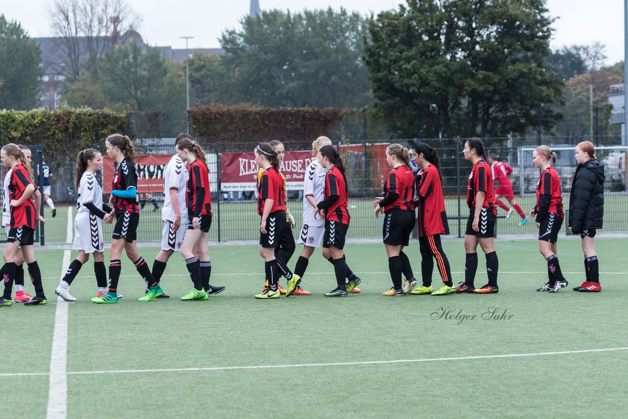 Bild 317 - B-Juniorinnen FC St.Pauli . Braedstrup IF : Ergebnis: 4:1